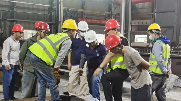 4月19日国际品质焊接考试在龙笛惠州加工基地进行